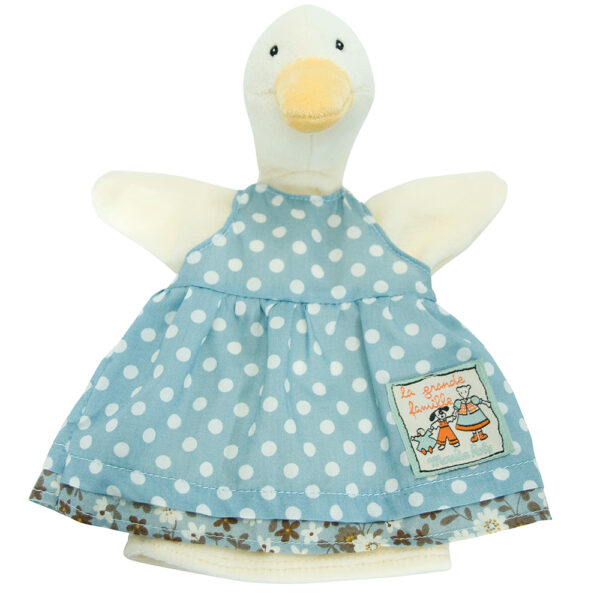moulin roty 632175 γαντόκουκλα χήνα