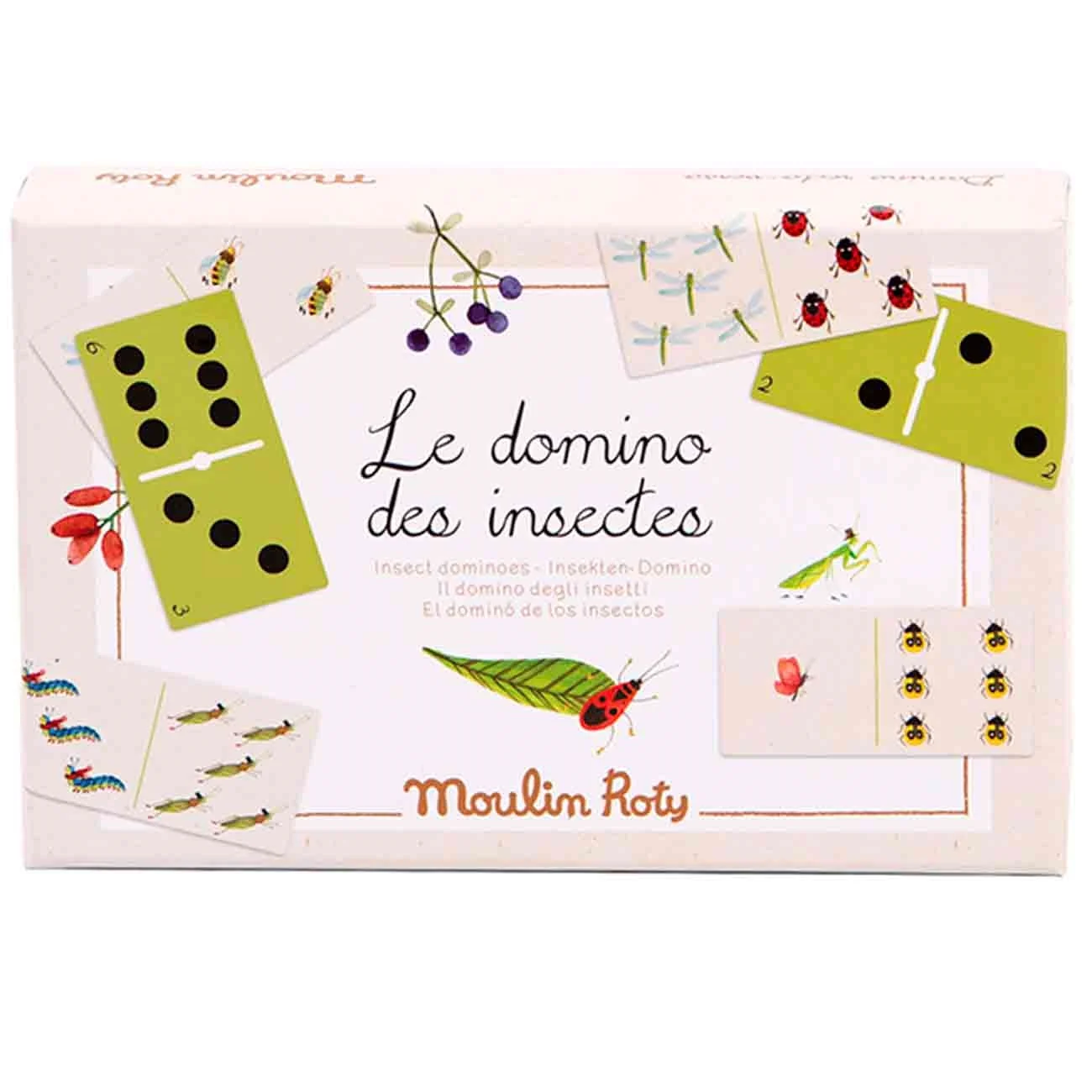 Ντόμινο με έντομα, Moulin Roty 712421 - Image 2