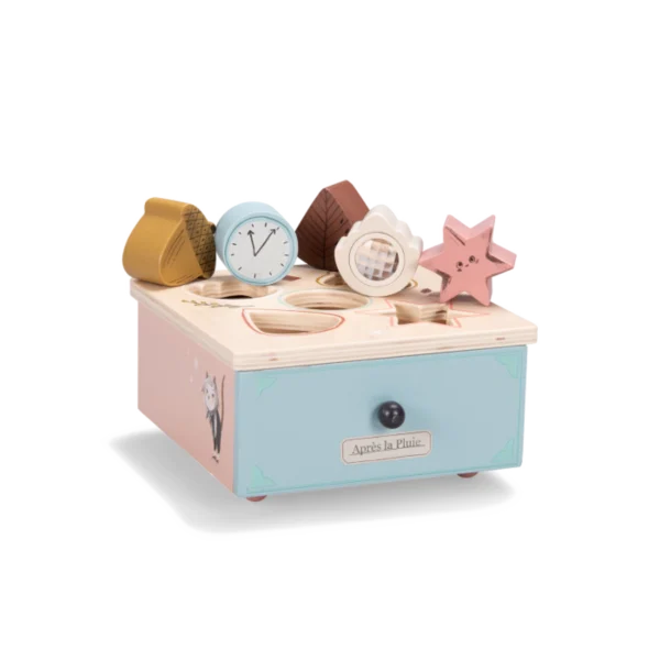 Κουτί Ταξινόμησης Σχημάτων Ξύλινο Moulin Roty 715364