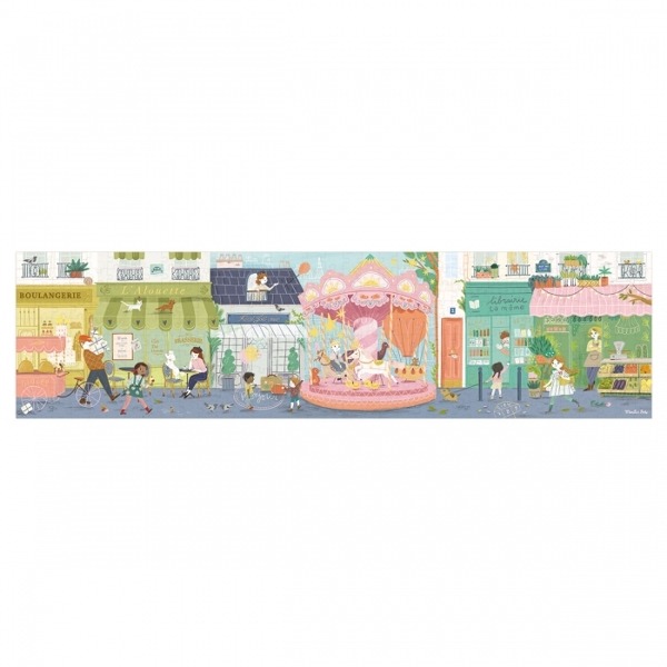 Παζλ Στο δρόμο 350 τμχ 642442 Les Parisiennes Moulin Roty