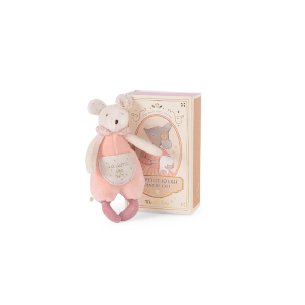 Ποντικίνα με Θήκη για τα Πρώτα Δοντάκια 667005 Moulin Roty