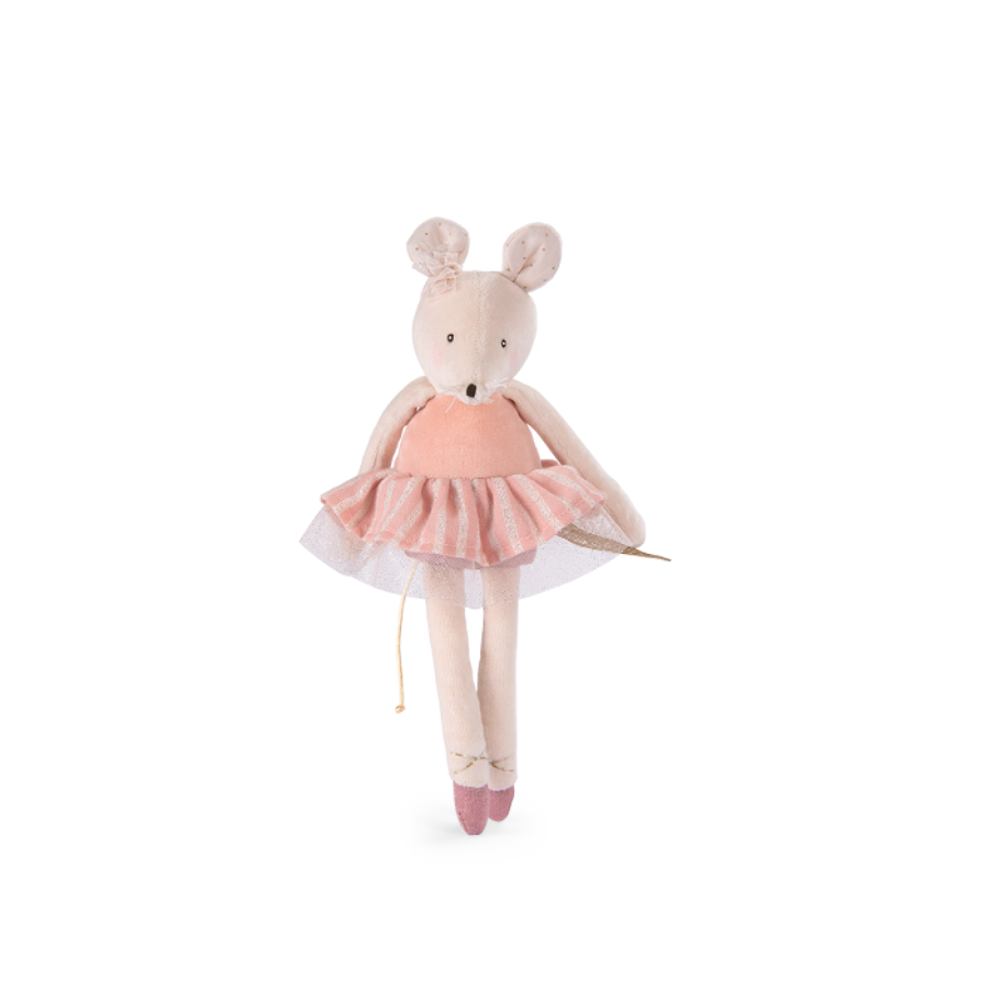Ποντικίνα Ροζ 31εκ- Μικρή Σχολη Χορού 667028 Moulin Roty