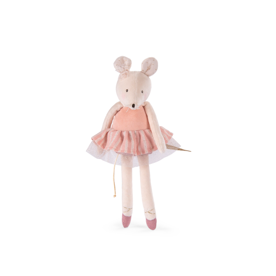Ποντικίνα Ροζ 31εκ- Μικρή Σχολη Χορού 667028 Moulin Roty - Image 2