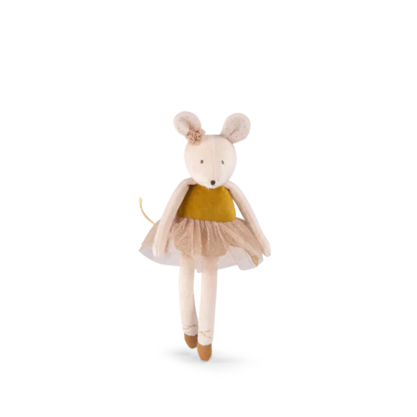Ποντικίνα Χρυσή 31εκ Μικρή Σχολή Χορού 667029 Moulin Roty