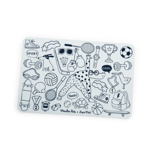 Μίνι Σετ Ζωγραφικής σε Σιλικόνη Moulin Roty 683368