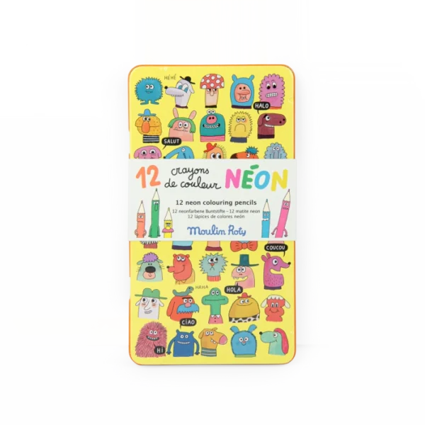 Σετ 12 Μολύβια που Φωσφορίζουν Moulin Roty 716608