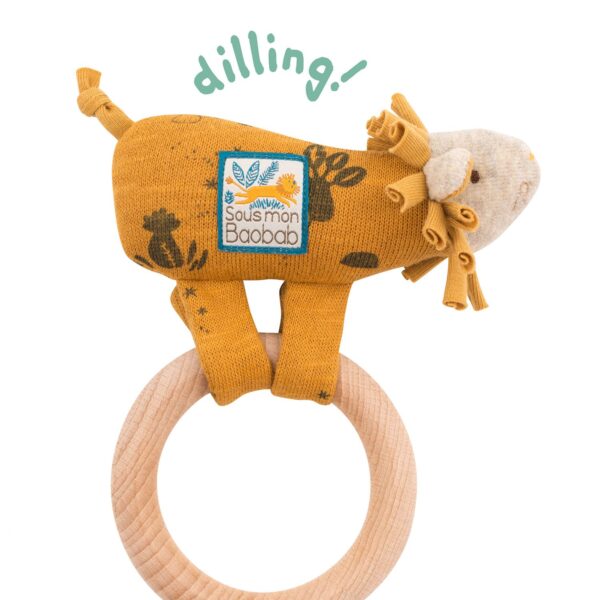 Κουδουνίστρα και Μασητικό Λιοντάρι 669006 Moulin Roty